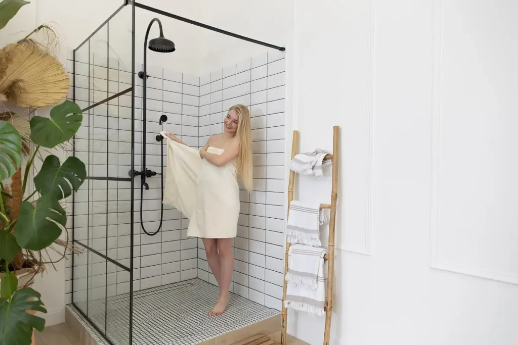walk in shower
