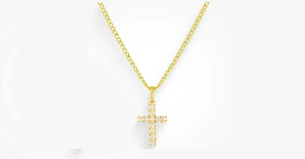Crisscross pendant